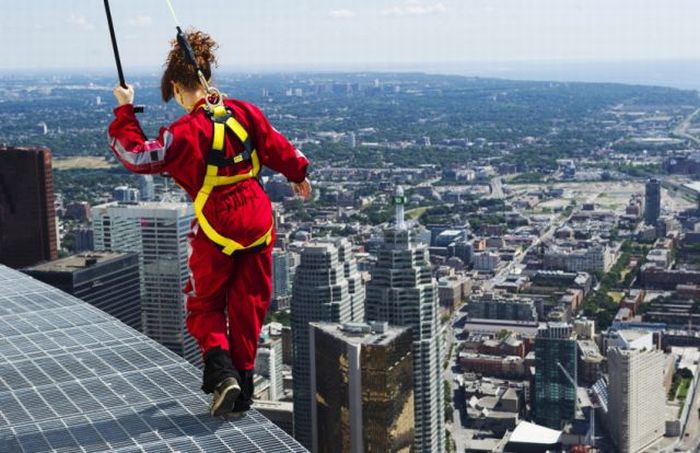 CN Tower EdgeWalk, Toronto, Ontario, Canada