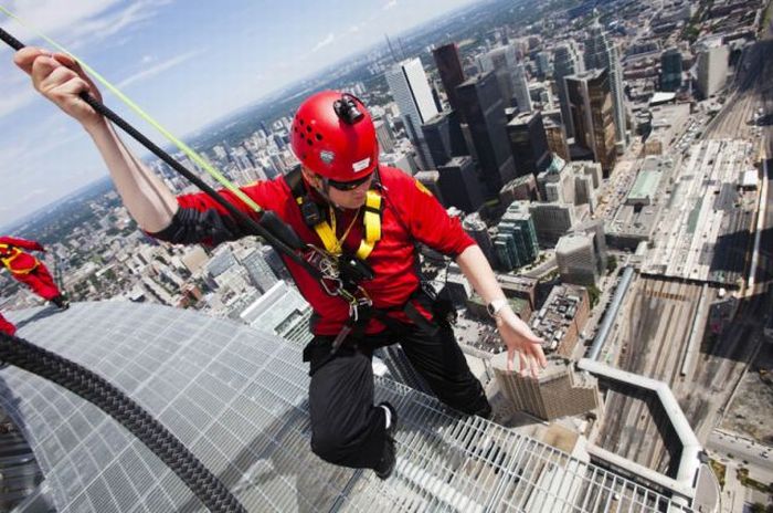 CN Tower EdgeWalk, Toronto, Ontario, Canada