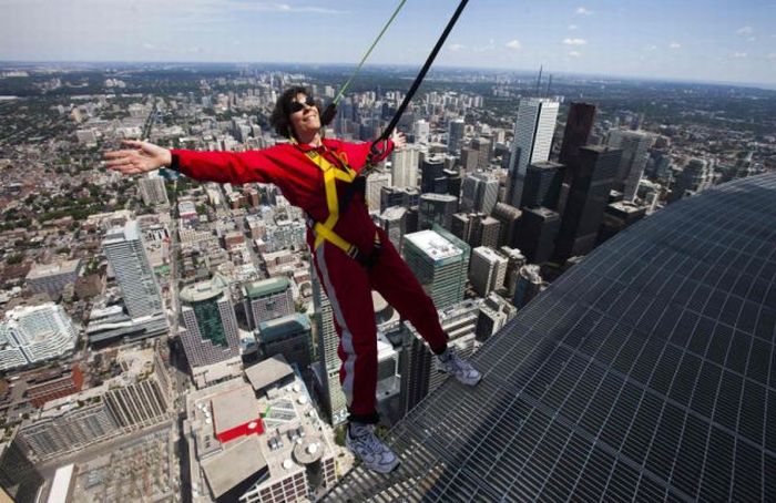 CN Tower EdgeWalk, Toronto, Ontario, Canada