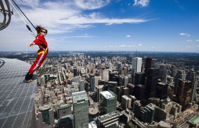 CN Tower EdgeWalk, Toronto, Ontario, Canada