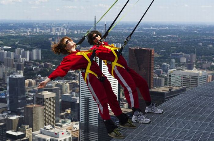 CN Tower EdgeWalk, Toronto, Ontario, Canada