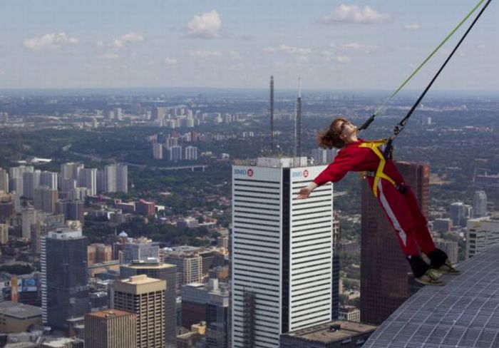 CN Tower EdgeWalk, Toronto, Ontario, Canada