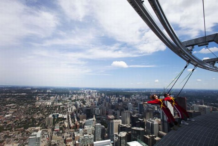 CN Tower EdgeWalk, Toronto, Ontario, Canada