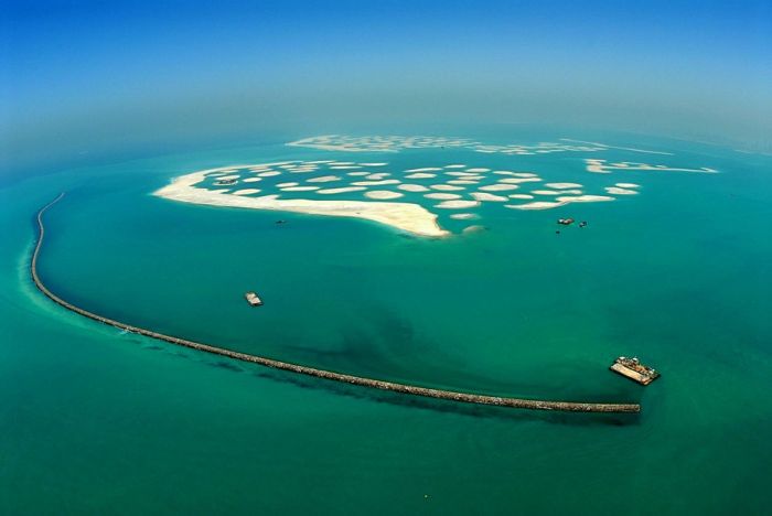Palm Islands artificial archipelago, Dubai, United Arab Emirates