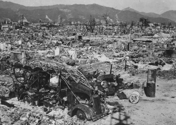 History: Atomic bombing of Hiroshima, Japan