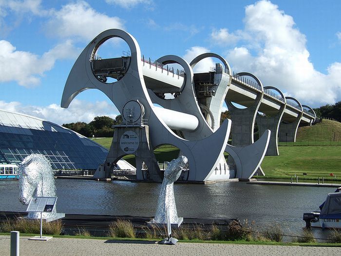 Falkirk Wheel, Scotland, United Kingdom