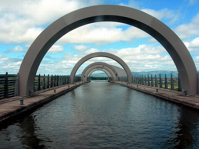 Falkirk Wheel, Scotland, United Kingdom