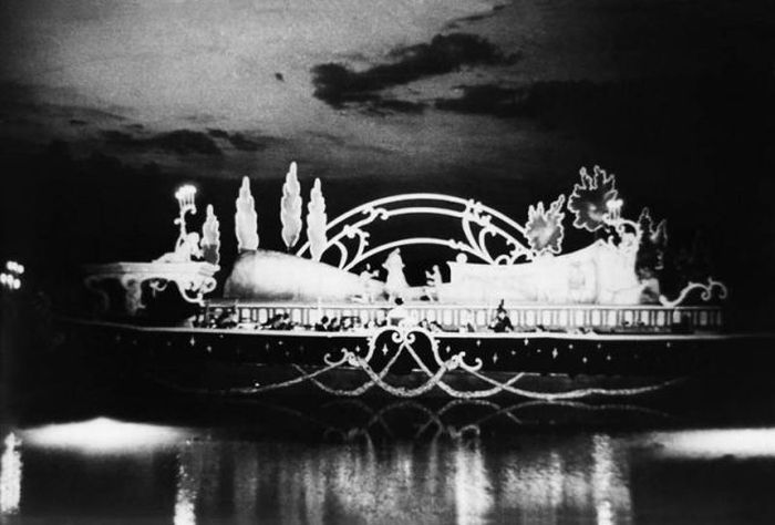 Seebühne floating stage, Bregenzer Festspiele, Lake Constance, Bregenz, Austria