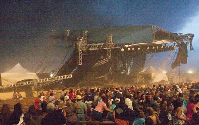 State Fair stage collapse, Indianapolis, Indiana, United States