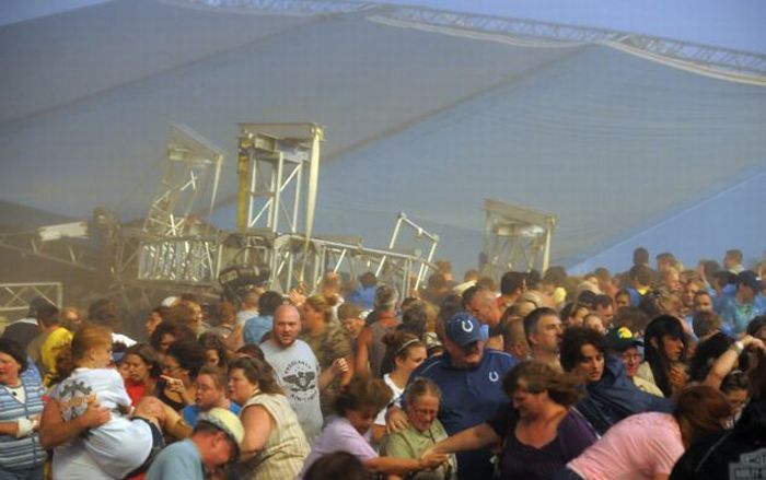 State Fair stage collapse, Indianapolis, Indiana, United States