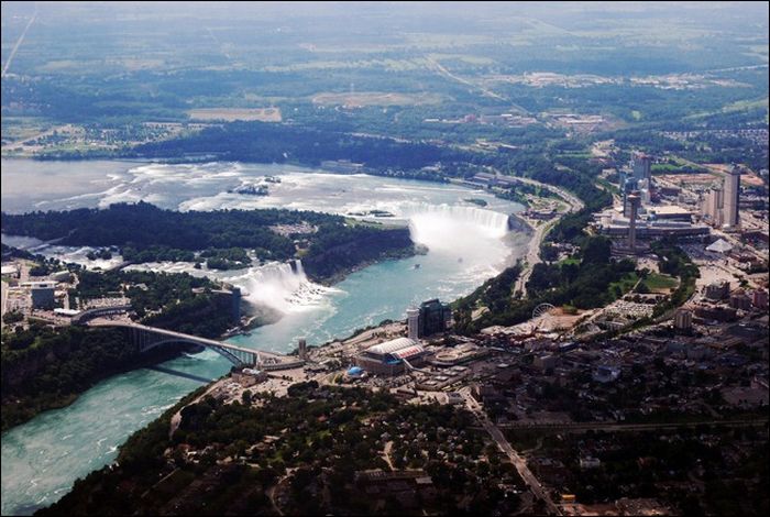 bird's-eye view aerial landscape photography