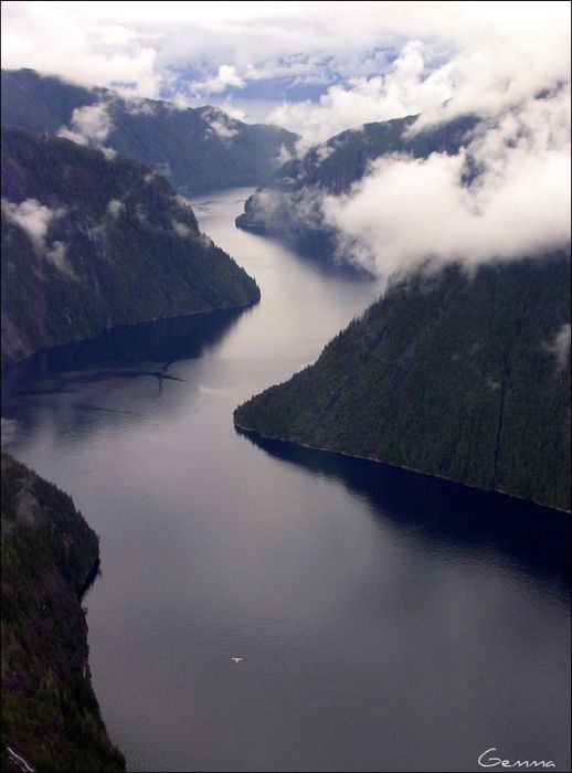 bird's-eye view aerial landscape photography