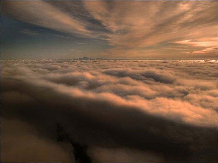 bird's-eye view aerial landscape photography