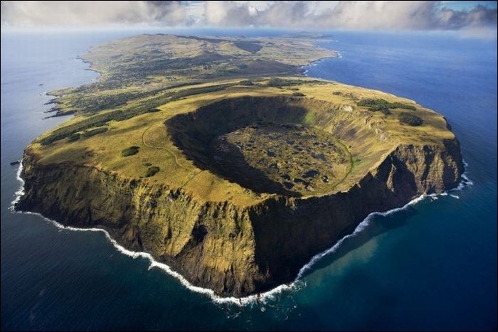 bird's-eye view aerial landscape photography