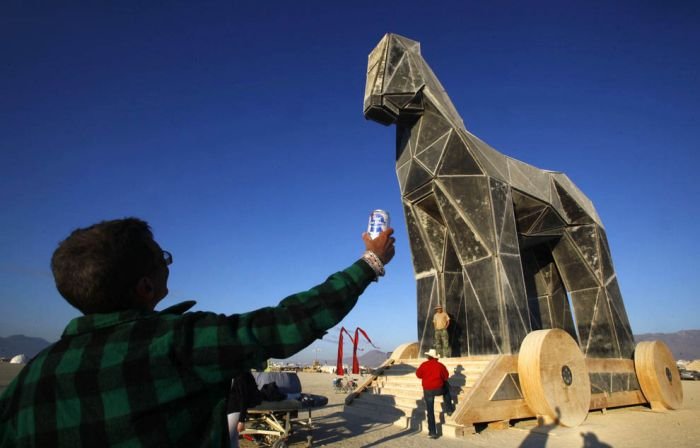 Burning man 2011, Black Rock Desert, Nevada, United States