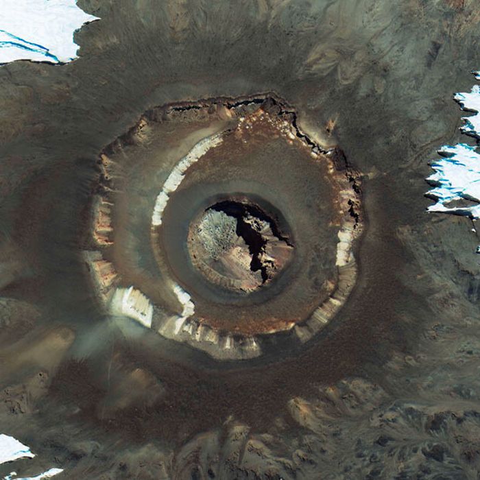 volcano from space