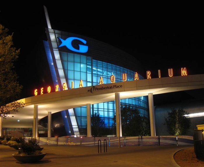 Georgia Aquarium, Pemberton Place, Atlanta, Georgia, United States