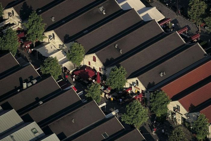 Bird's-eye view of Paris, France