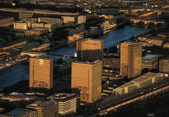 Bird's-eye view of Paris, France