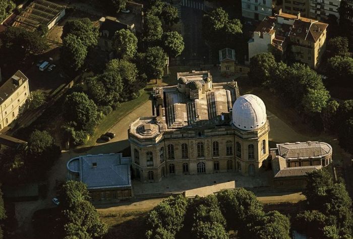 Bird's-eye view of Paris, France