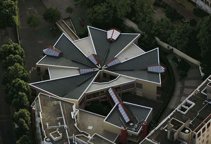 Bird's-eye view of Paris, France