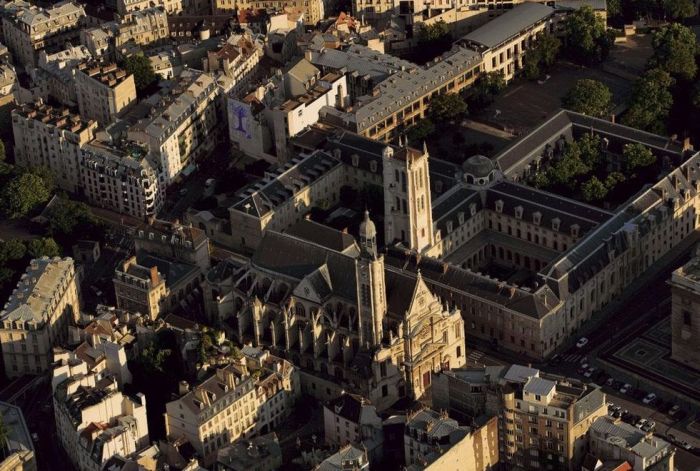 Bird's-eye view of Paris, France