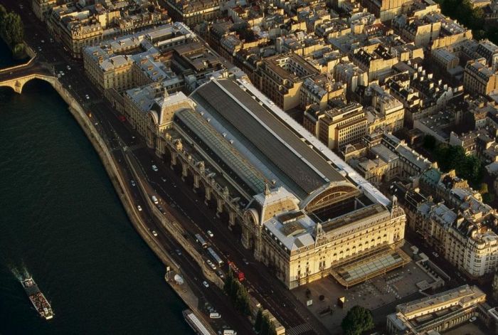 Bird's-eye view of Paris, France