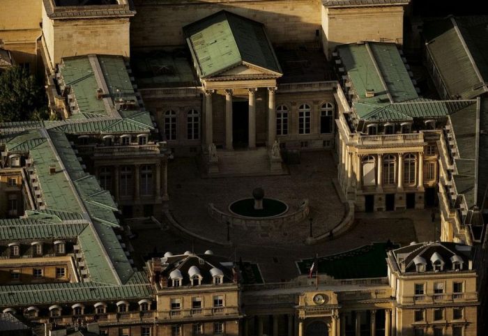 Bird's-eye view of Paris, France