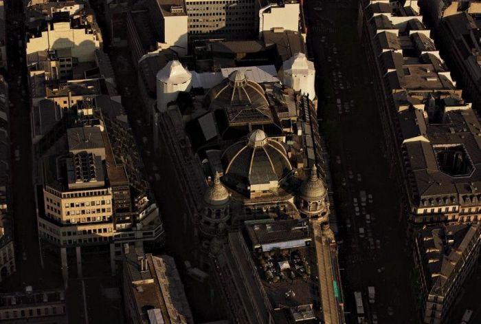 Bird's-eye view of Paris, France