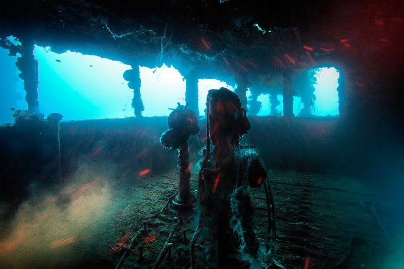 Fujikawa Maru, Truk Lagoon, Chuuk, Pacific, North of New Guinea