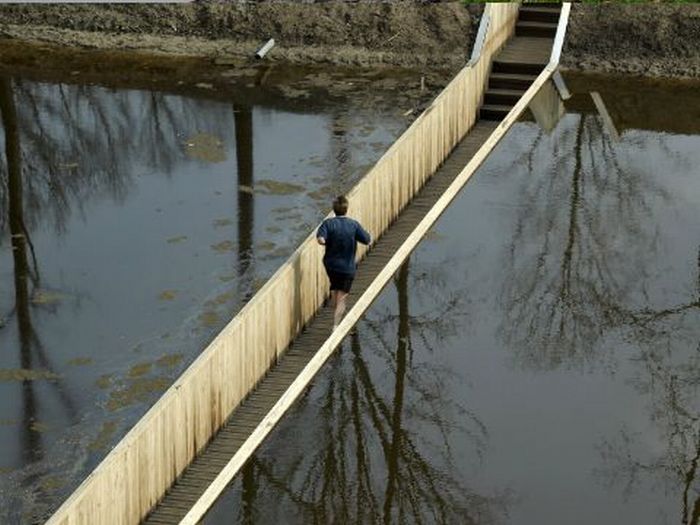 Fort de Roovere bridge, West Brabant Water Line, Netherlands