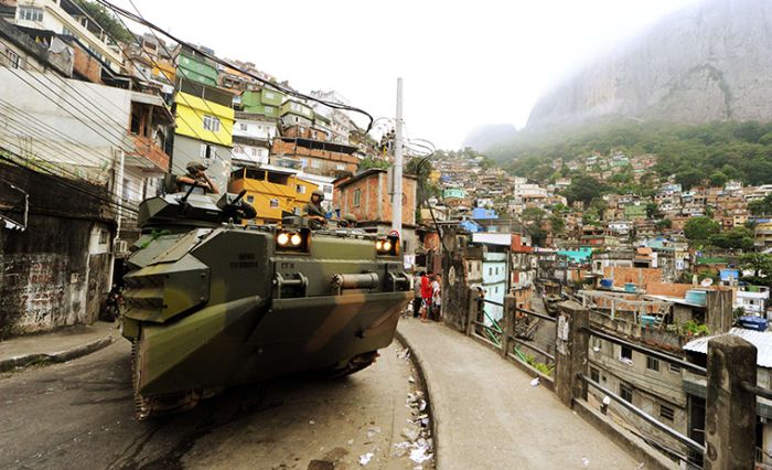 Police fight against drug traffickers, illegal drug trade, Brazilia