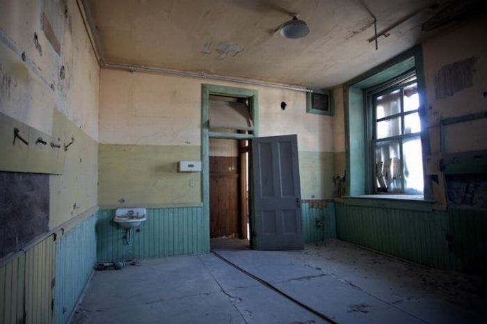 Abandoned high school, Goldfield, Nevada