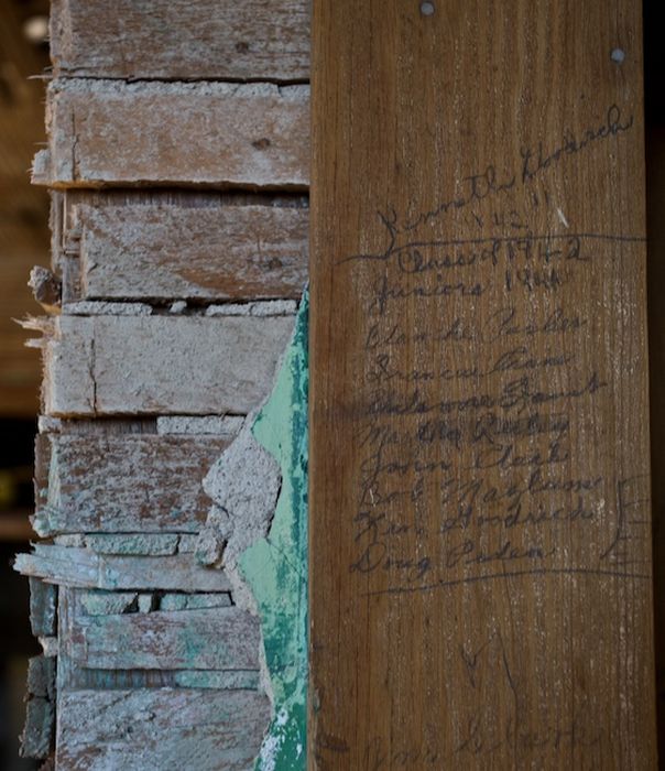 Abandoned high school, Goldfield, Nevada