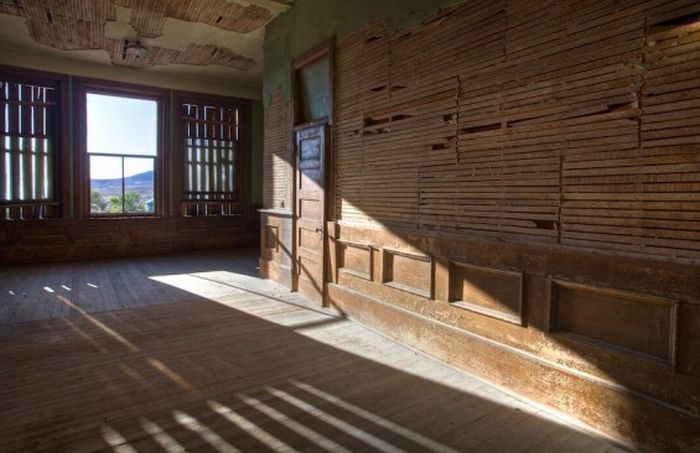 Abandoned high school, Goldfield, Nevada