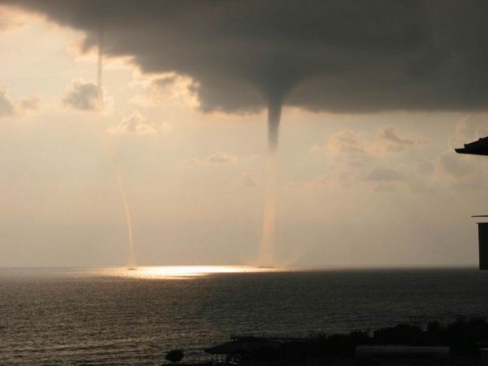 storms, lightnings and tornadoes