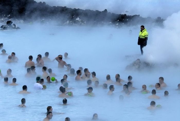 The Blue Lagoon, Grindavík, Reykjanes Peninsula, Iceland