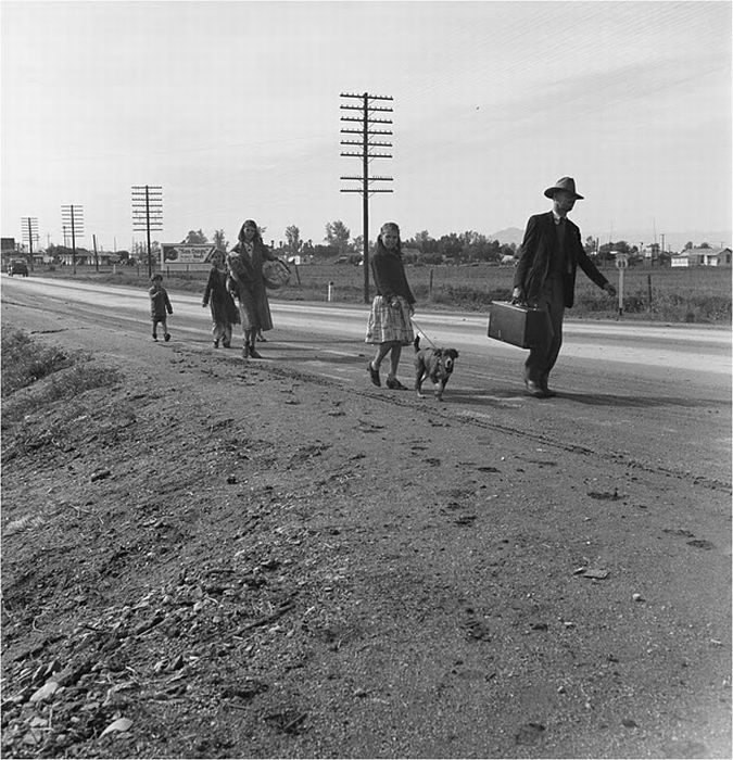 History: The Great Depression by Dorothea Lange, 1939-1943, United States