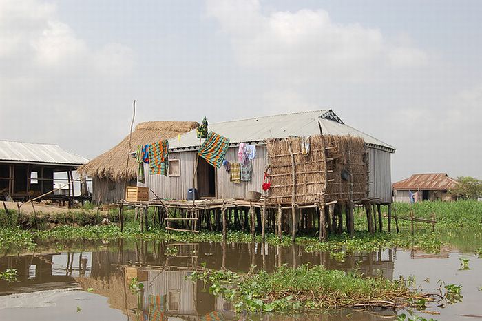 Ganvie lake village, Benin, Lake Nokoué, Cotonou, Africa