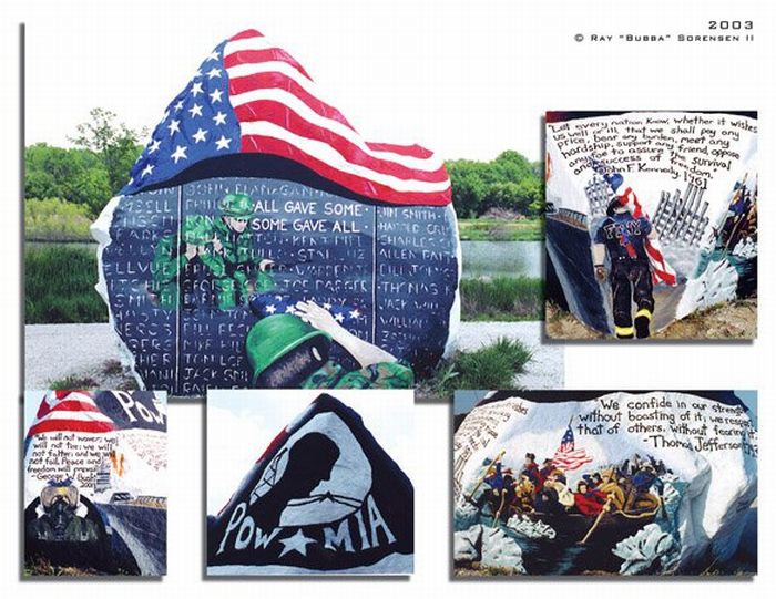 The Freedom Rock, Des Moines, Iowa, United States