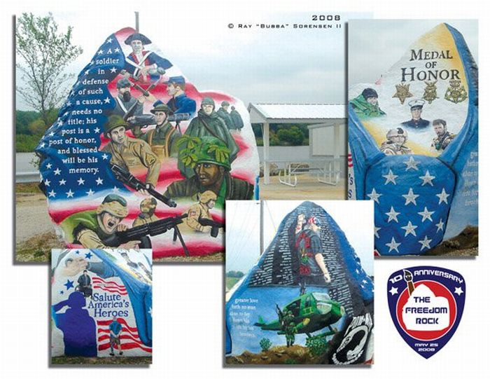 The Freedom Rock, Des Moines, Iowa, United States