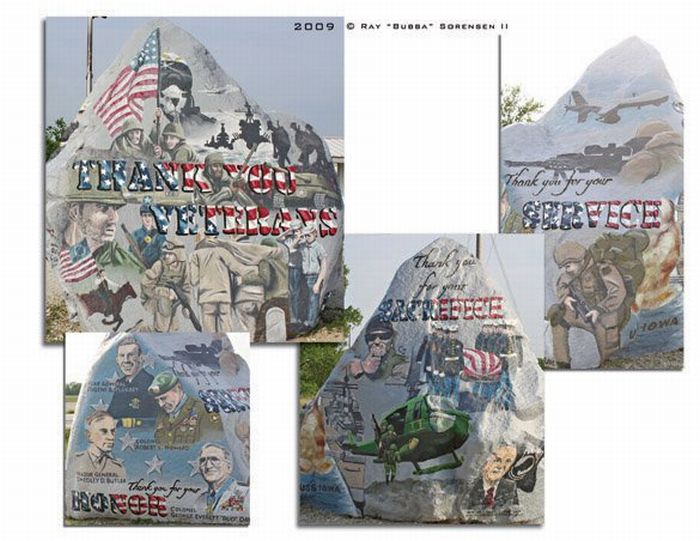 The Freedom Rock, Des Moines, Iowa, United States