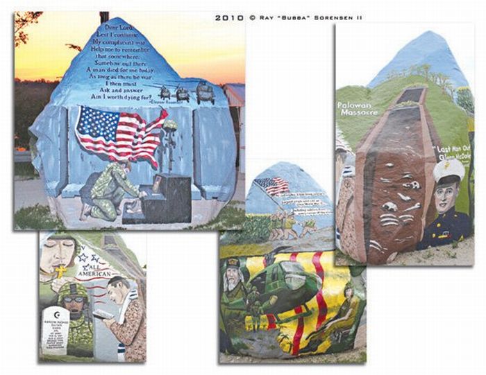 The Freedom Rock, Des Moines, Iowa, United States