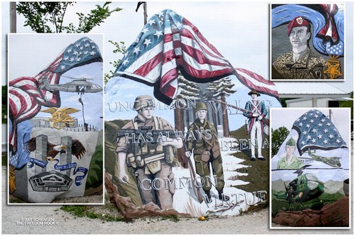 The Freedom Rock, Des Moines, Iowa, United States