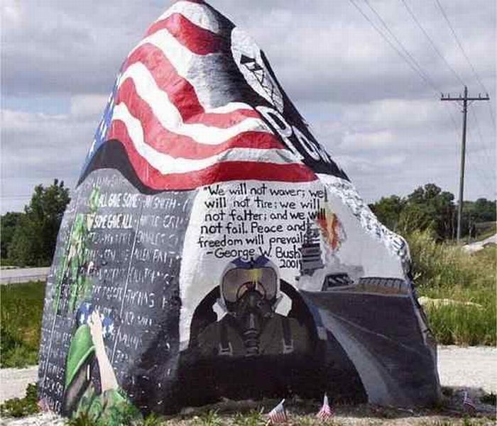 The Freedom Rock, Des Moines, Iowa, United States