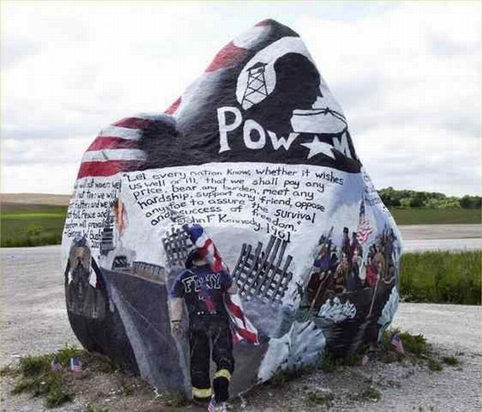 The Freedom Rock, Des Moines, Iowa, United States