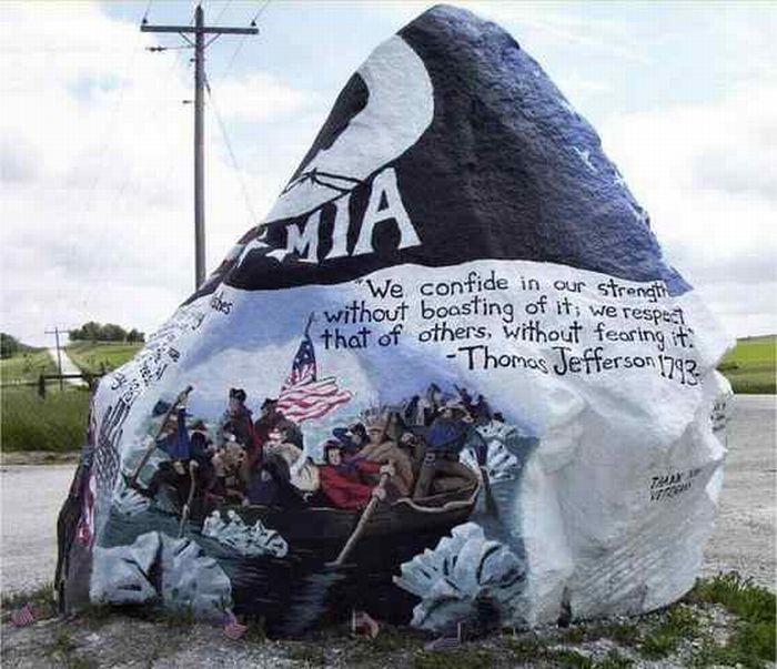 The Freedom Rock, Des Moines, Iowa, United States