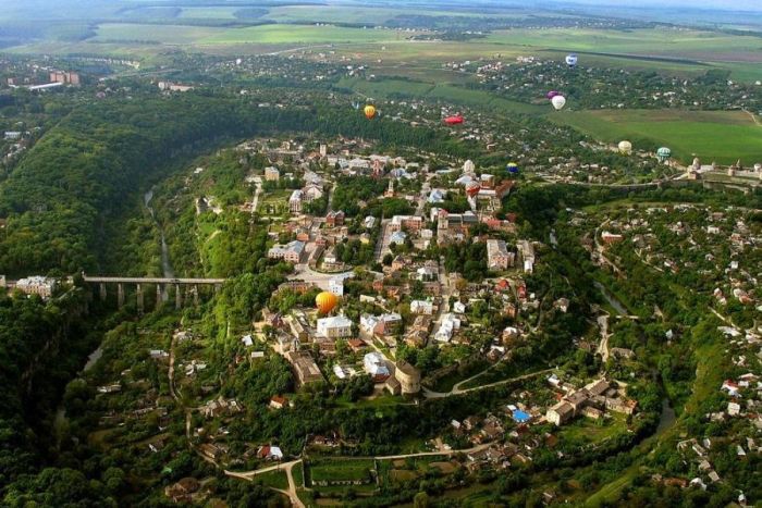 bird's-eye view aerial landscape photography