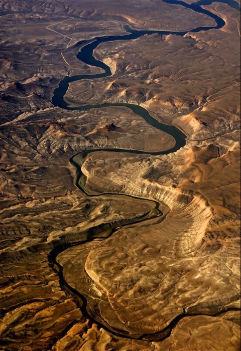 bird's-eye view aerial landscape photography