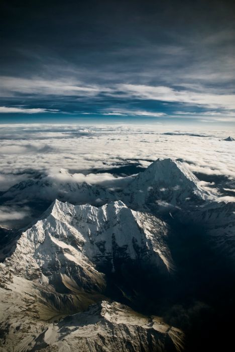 bird's-eye view aerial landscape photography